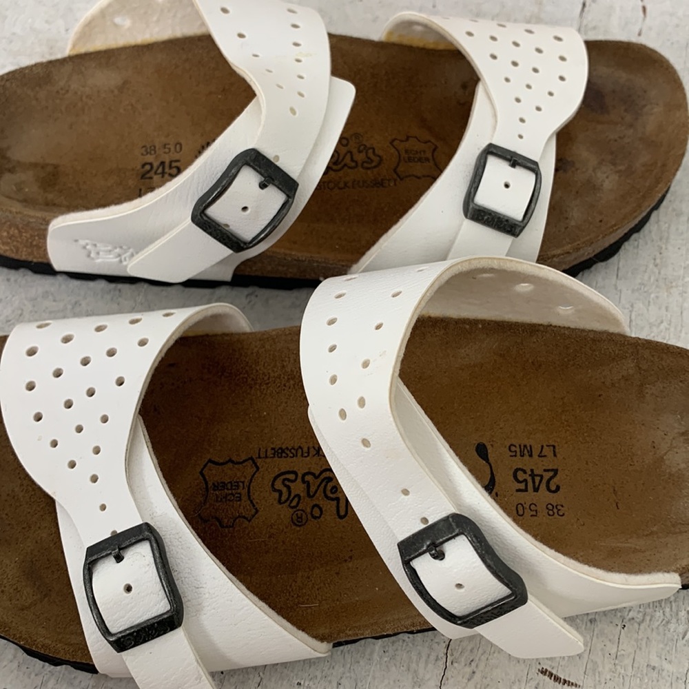 Birkenstock White Sandals - Picture 4 of 7
